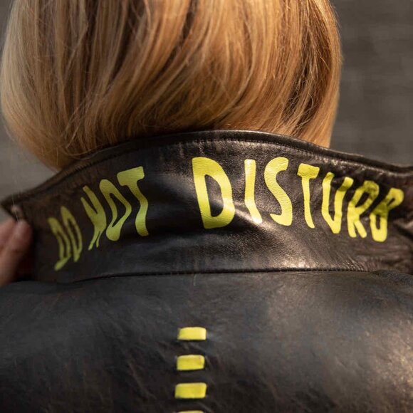 Mauritius Leather distressed moto Jacket “Jayn” - Picture 3 of 7